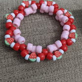 Strawberry Mini 3d Cuff