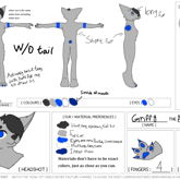 I Made A Professional Ref Sheet For A Fursuit Commission!!