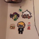 I Have A Lil Bit Of A Perler Bead Wall 