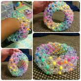 My 1st Bigger Than Average 3d Cuff Rainbow And Clear
