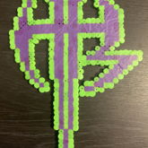 Hardy Boyz Logo (MY FIRST EVER PERLER)