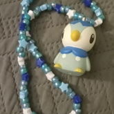 Piplup Pokemon Kandi Necklace