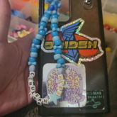 First Ever Beaded Phone Charm :)