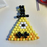 Finished Bill Cipher Charm Thing