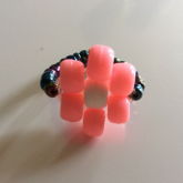 Pastel Pink Flower Ring From Schoolofrockreject