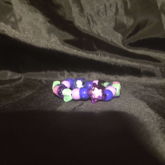 Purple Glow Kandi Bracelet