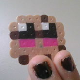 Kawaii Cookie Perler Bead I Made!
