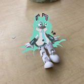 Turned A Fidget Into Miku 