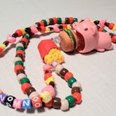 Pig Cable Bite Necklace