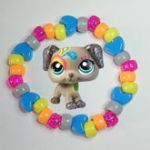 Grey Dog Lps Kandi Bracelet