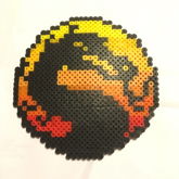 Mortal Kombat Logo Perler