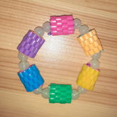 Rainbow Glow In The Dark Perler Bead Single 