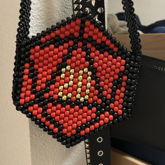 Front Of D20 Bag (red)