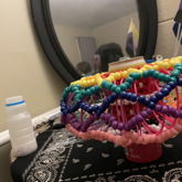 Side Of Rainbow Slinky Cuff