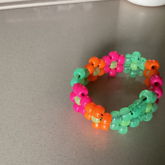 Kandi Flower Cuff ;3