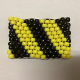 Caution Tape Cuff :D