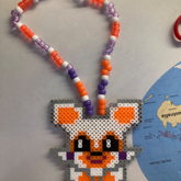 Lolbit Kandi Necklace I Made For My Sis