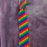 Rainbow Kandi Tie!! 