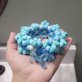 Pastel Blue Balloon Animal Rotating