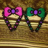 Kandi Bow Ties (Miku & Bubble Gum)