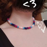 Bi + Trans Pride Necklace