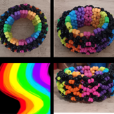 Rainbow 3d Cuff