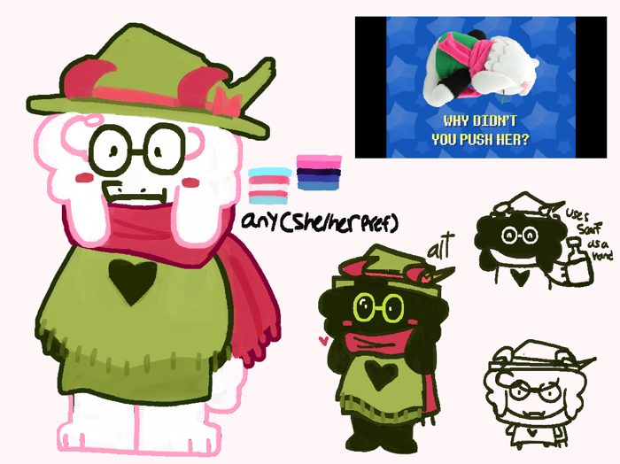 ralsei design by mrselfdestruct - Kandi Photos on Kandi Patterns