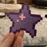 Other Side Of The Perler Star My Dad Messed Up Ironing Lol