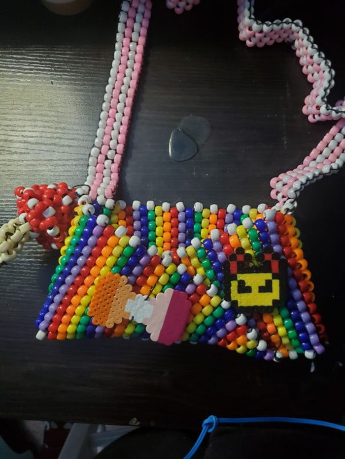 Kandi purse by sewer____rat Kandi Photos on Kandi Patterns