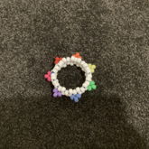 Rainbow Spike Cuff