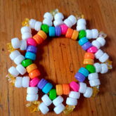Kandi Rainbow Cuff