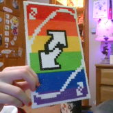 Uno Reverse Card Rainbow