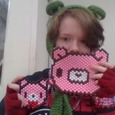 Progress On My Gloomy Bear Bag :D First Face Is Done!!