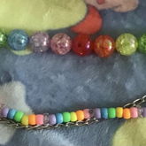 Kandi Rainbow Hip Chain