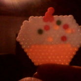 Perlerbead Cupcake