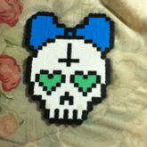 Cute Skull With Bow
