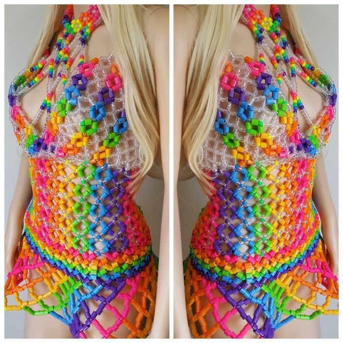 Kandi mini dress by KandiToYBoX - Kandi Photos on Kandi Patterns