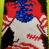 “political Body” Flat Peyote Panel