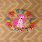 Pinkie Pie Mlp Kandi Bracelet