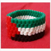 Gaza Flag Bracelet