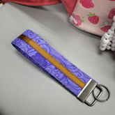 Purple 'n Gold Keychain