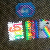 LGBTQA Kandi For Pride 1 (with Cat Charm)