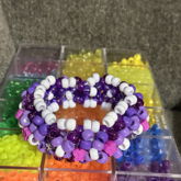 Purple Butterfly Mini 3D Cuff 