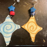 I Made Earrings :3