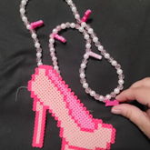 Barbie Heel Necklace 