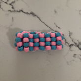 Blue N Pink Checker Ladder Cuff !! ^_^