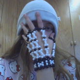 Bone Glove I Made For My Halloween Costume :)