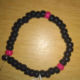 Pink Black Bracelet