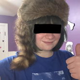 Cool Racco0n Hat My Dad Gave Me! 