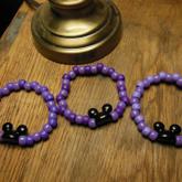 Purple Mickey Mouse Ears Singles
